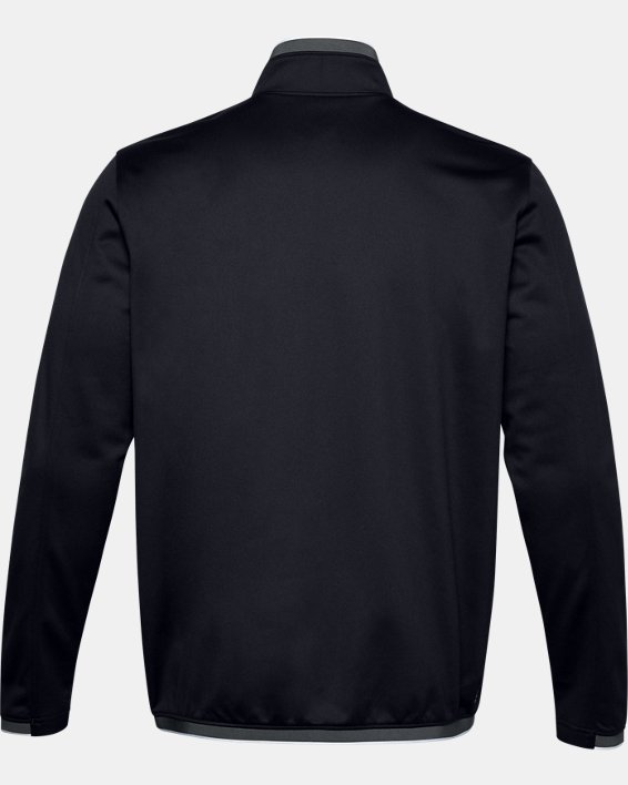 Men's UA RUSH™ Knit Track Jacket, Black, pdpMainDesktop image number 7